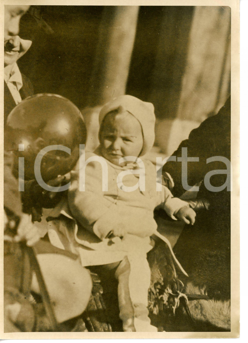 1940 ca (Ristampa 1959) FORTE DEI MARMI Ritratto Paola RUFFO di CALABRIA bambina