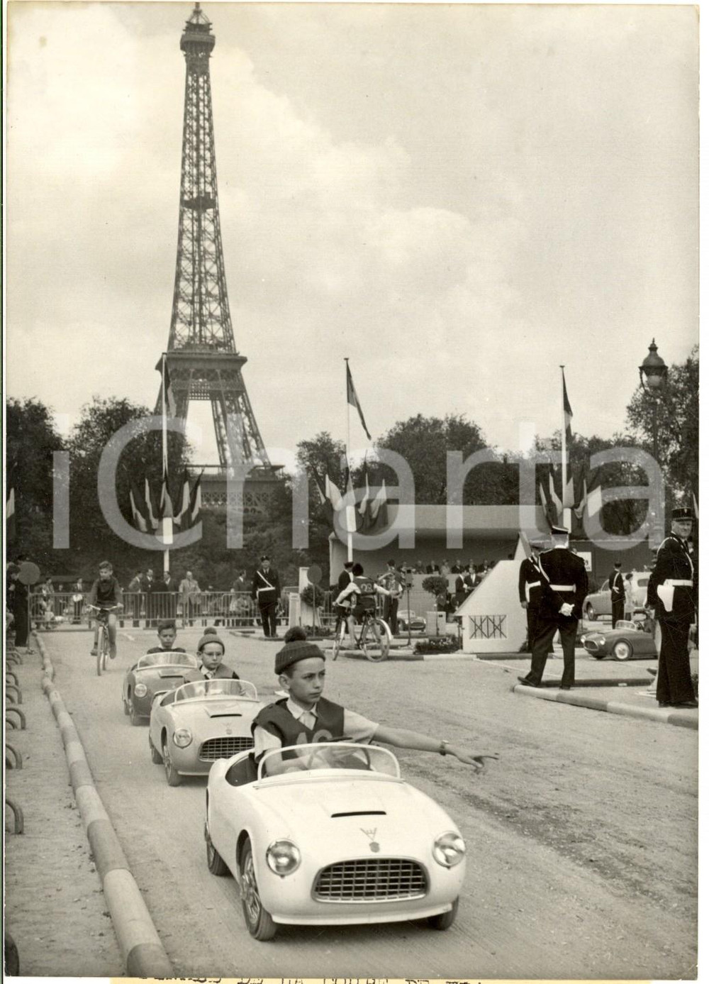 1959 PARIS Coupe de France Interpistes - Enfants au Champ de Mars - Photo 13x18