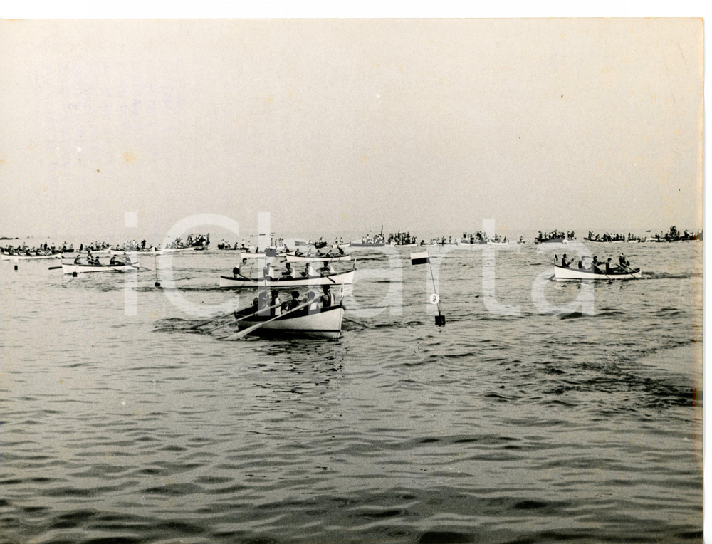 1955 GENOVA Regata Antiche Repubbliche Marinare - Passaggio equipaggio GENOVA