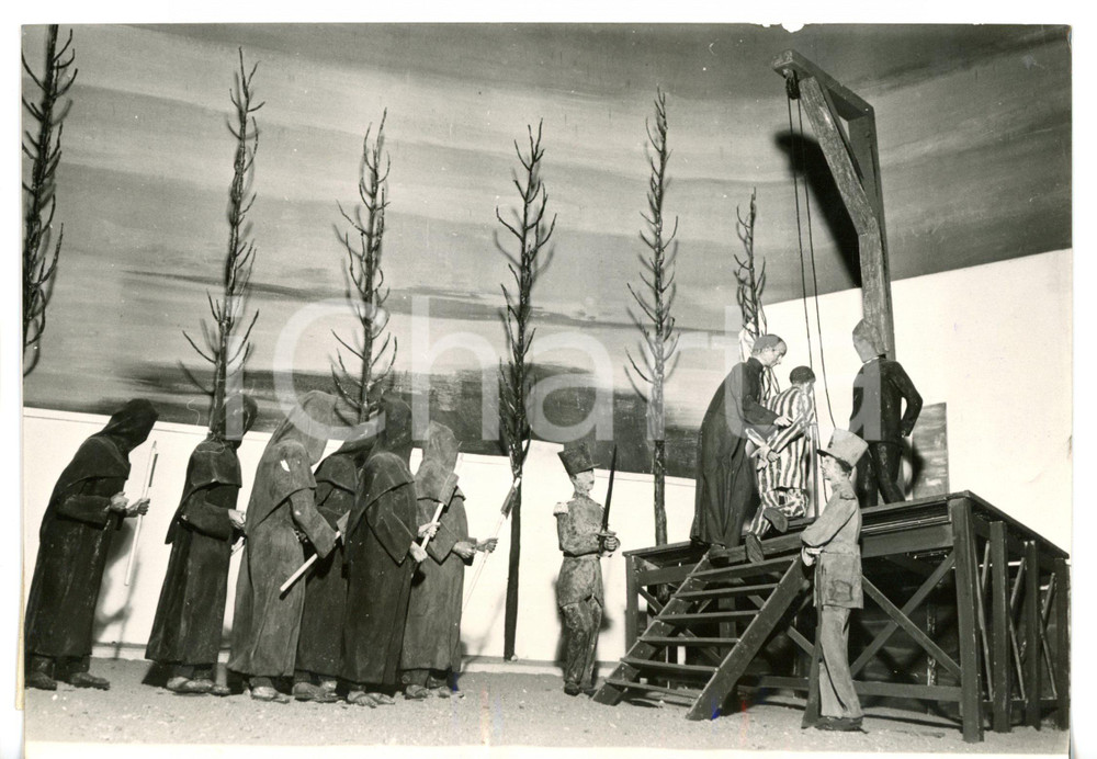 1953 TORINO - TEATRO Vita di Giuseppe CAFASSO - Scena con condannato a morte