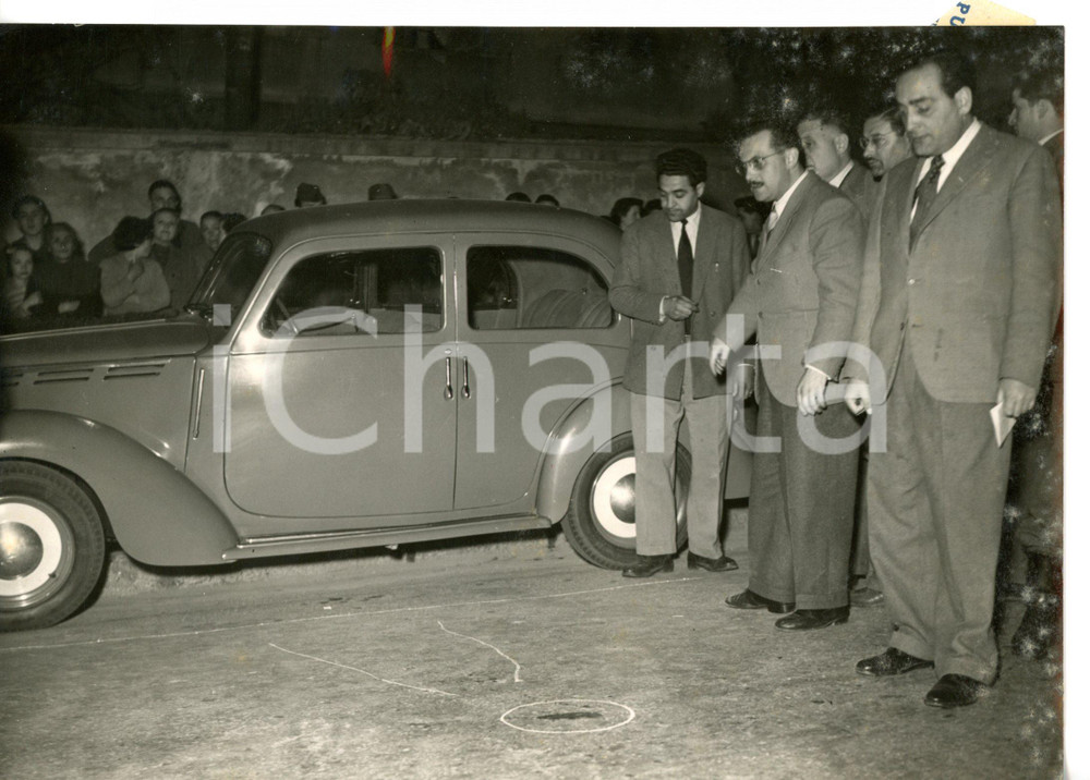 1952 TORINO Via Villa della Regina - Omicidio Erio CODECÀ - Il luogo del delitto