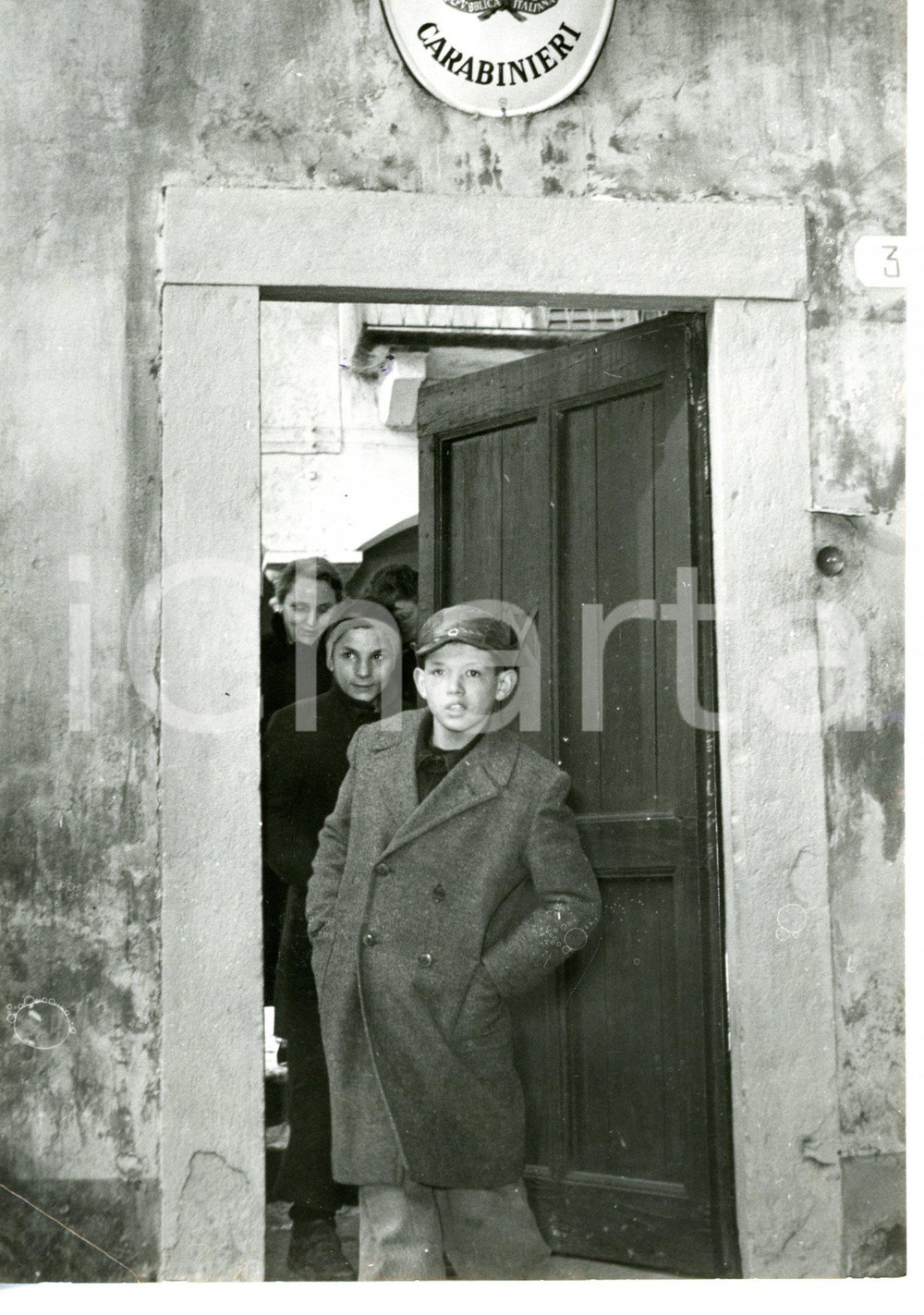 1954 OGGIONO CRONACA NERA Bambini interrogati dai Carabinieri dopo una sciagura