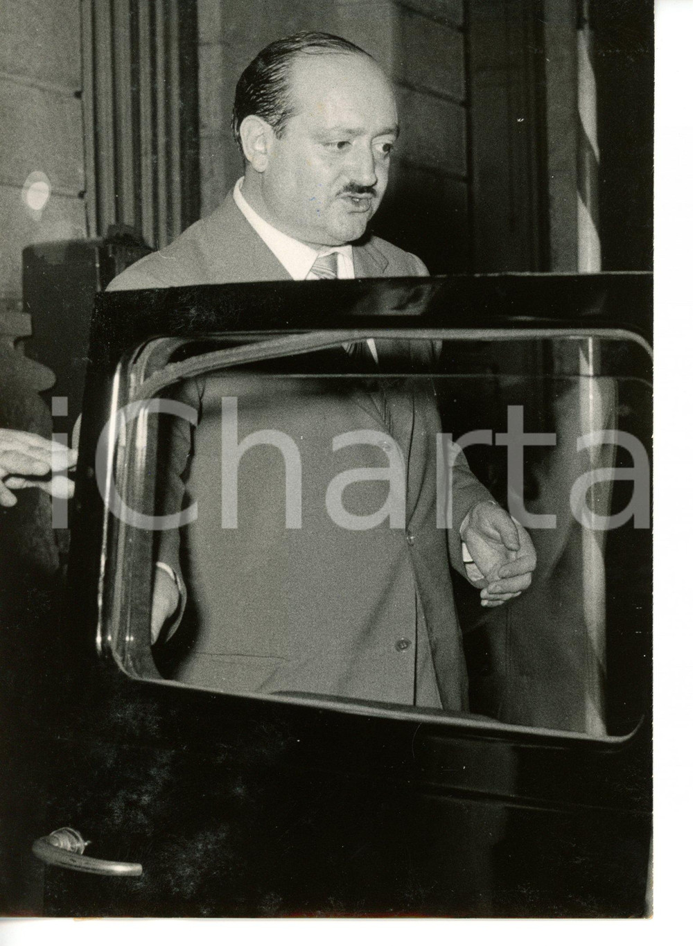 1956 MILANO Delitto Diana Majestic Hotel - Arrivo del commissario ZITO - Foto