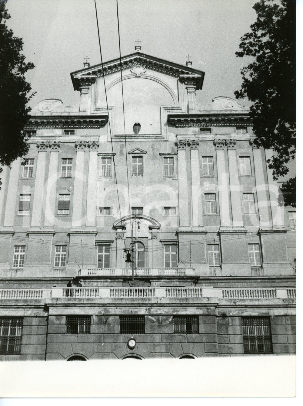 1956 GENOVA Albergo dei Poveri - Veduta della facciata *Foto 18x24 cm