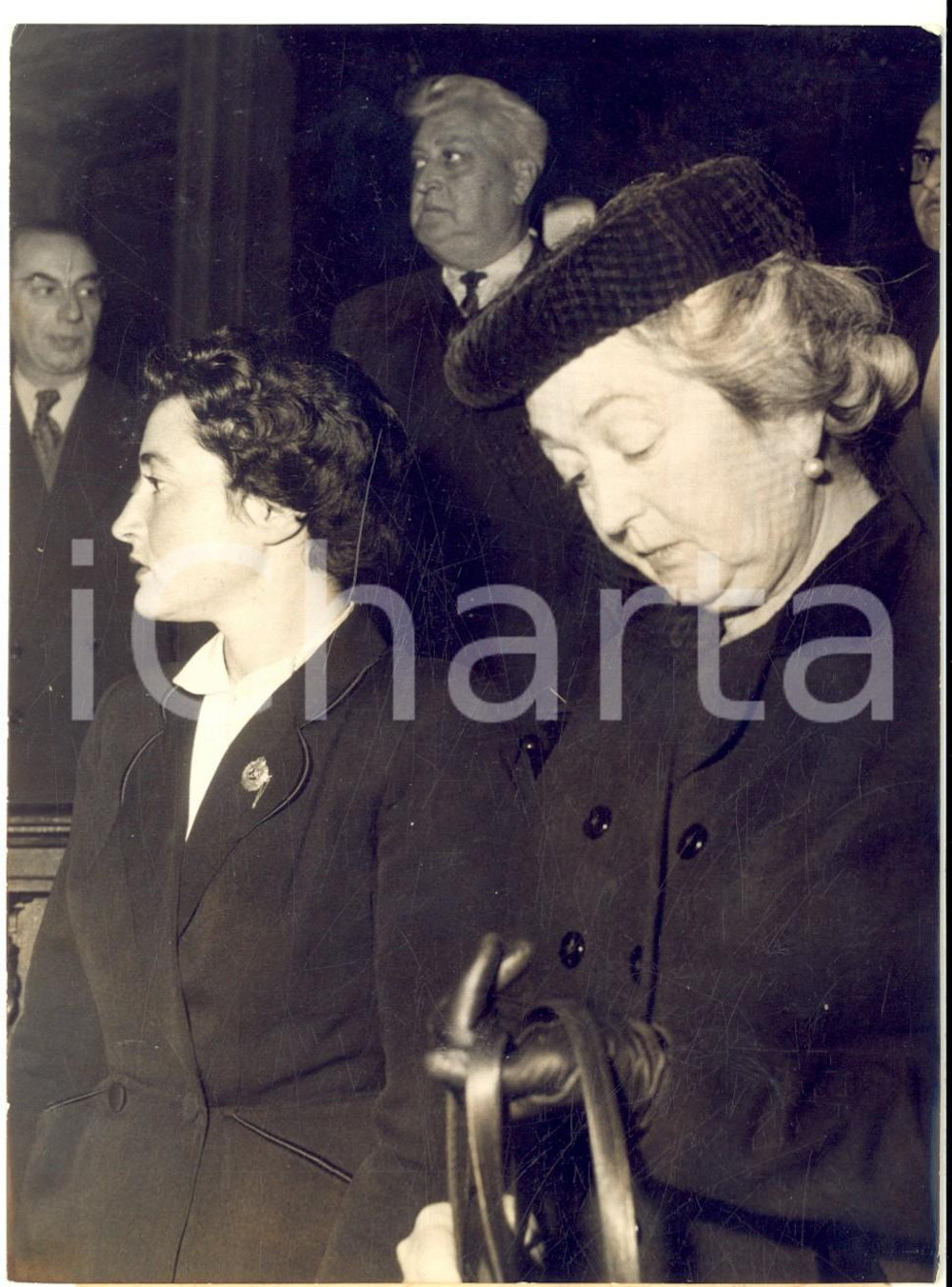 1953 PARIS Procès à Pauline DUBUISSON - La famille de Félix BAILLY *Photo 12x16