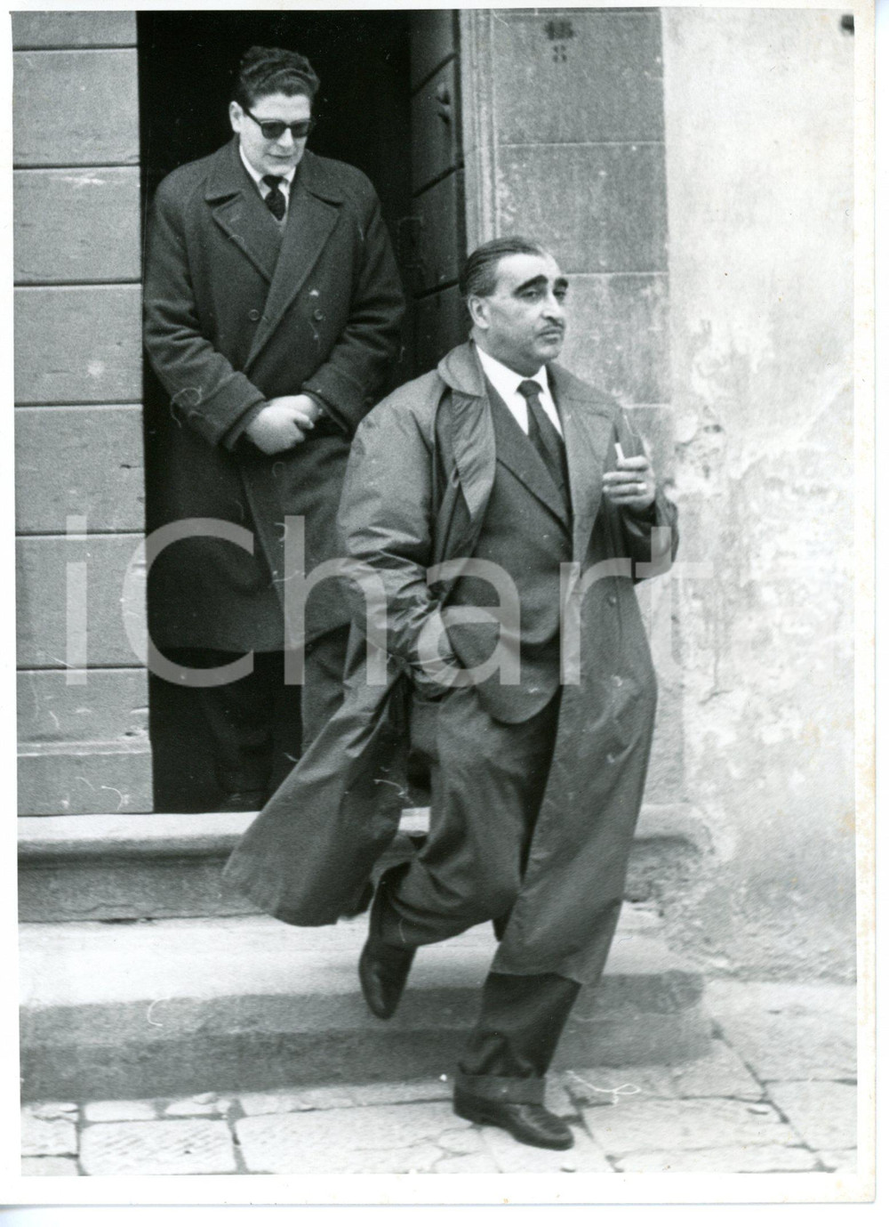 1956 FIRENZE - CRONACA NERA Omicidio PALUSTRI - Arrivo del dott. Adolfo PIEGAI