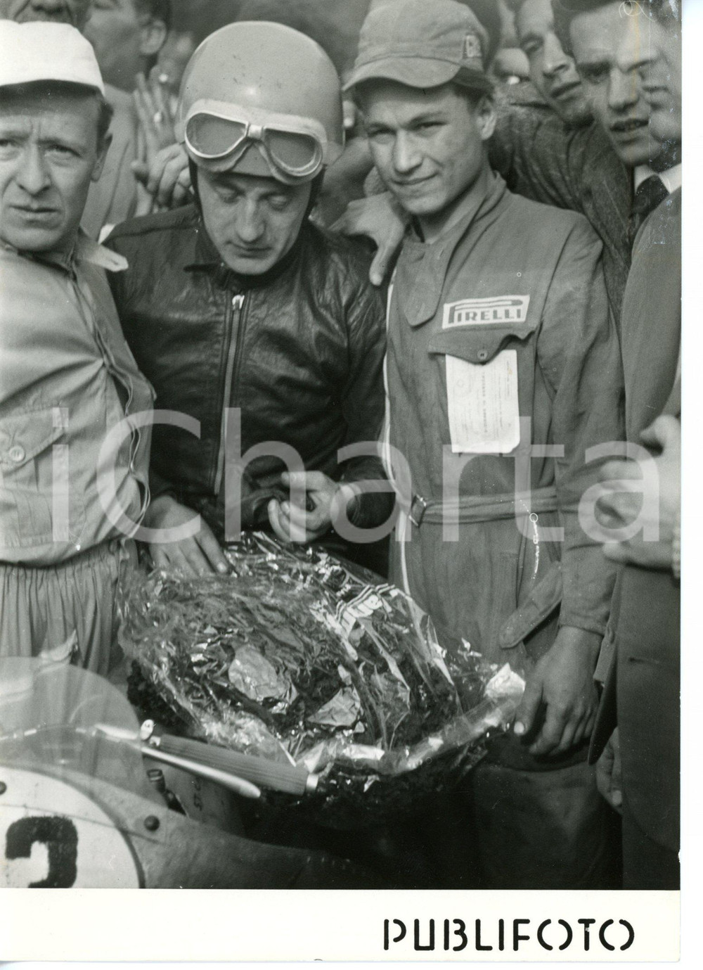 1955 GRAN PREMIO DI NAPOLI - MOTOCICLISMO Categoria 250 cc - Vincitore COLOMBO