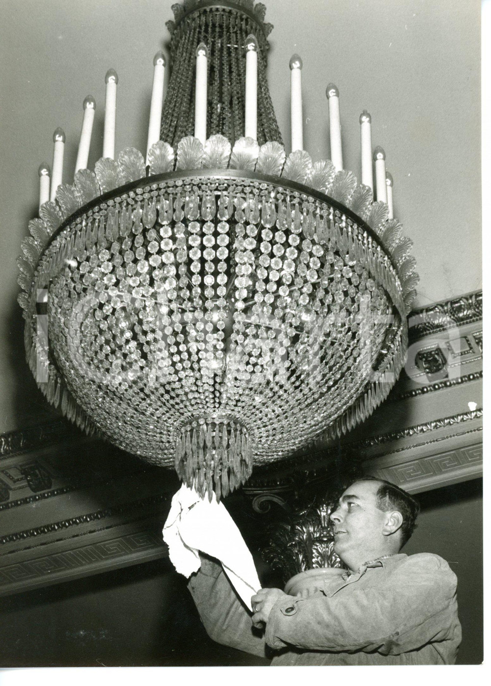 1957 MILANO Teatro alla Scala - Preparativi apertura stagione lirica *Foto 13x18