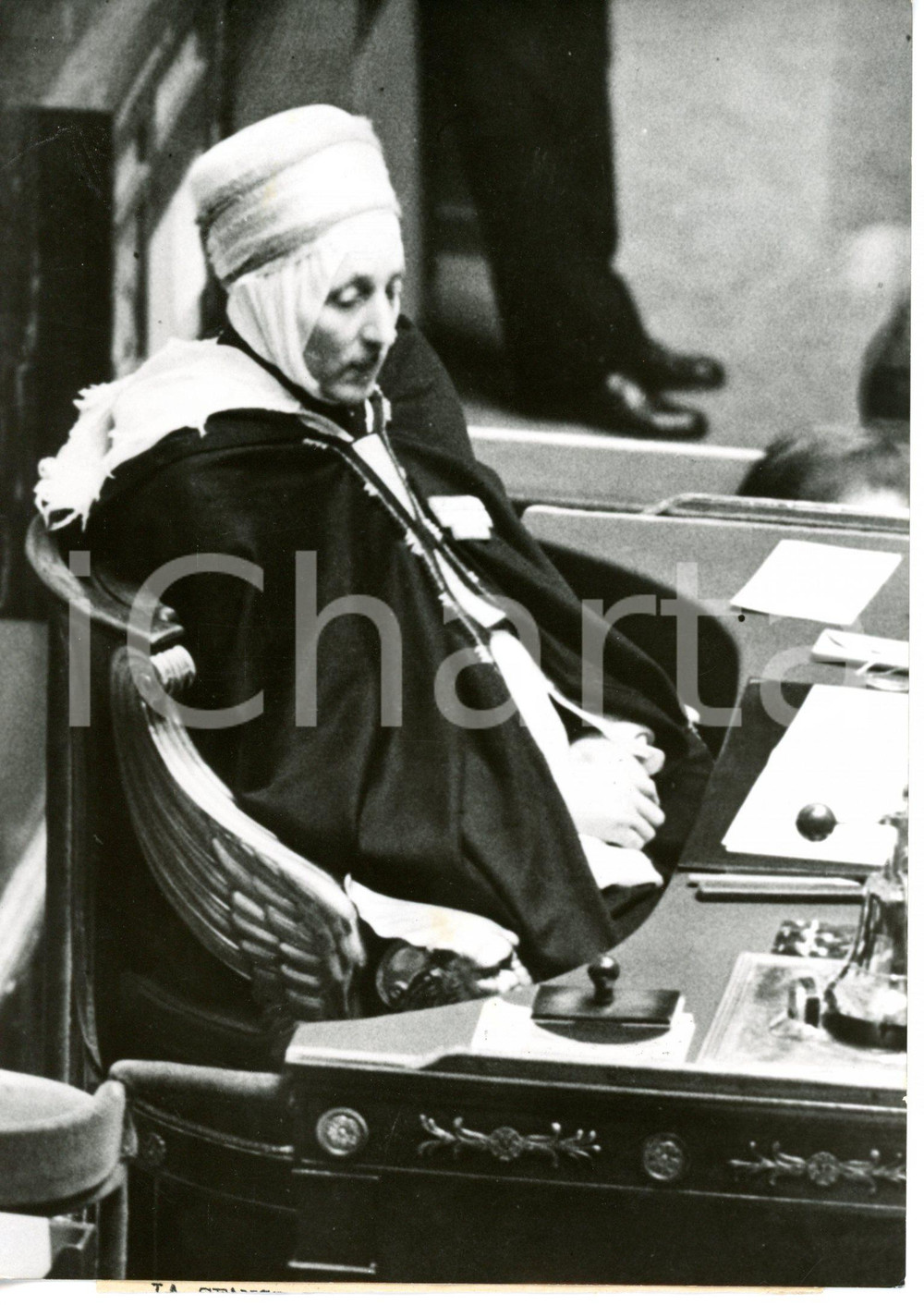 1959 FRENCH NATIONAL ASSEMBLY Vice-President Saïd BOUALAM *Photo 13x18 cm