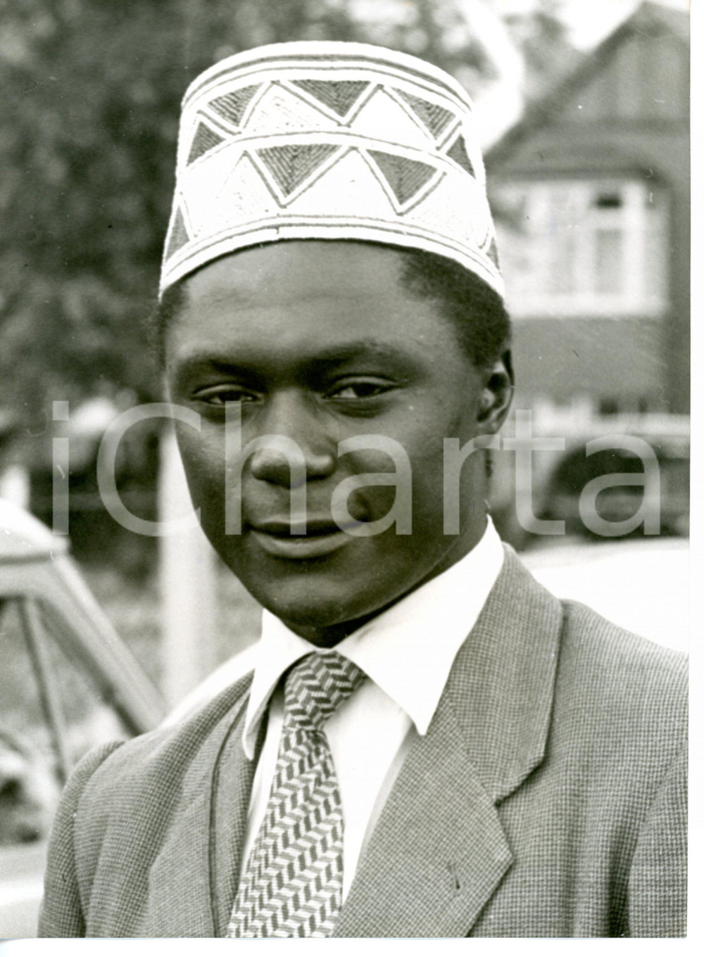 1957 ACCRA Tom MBOYA Secretary-general of the Kenya Federation of Labour *Photo
