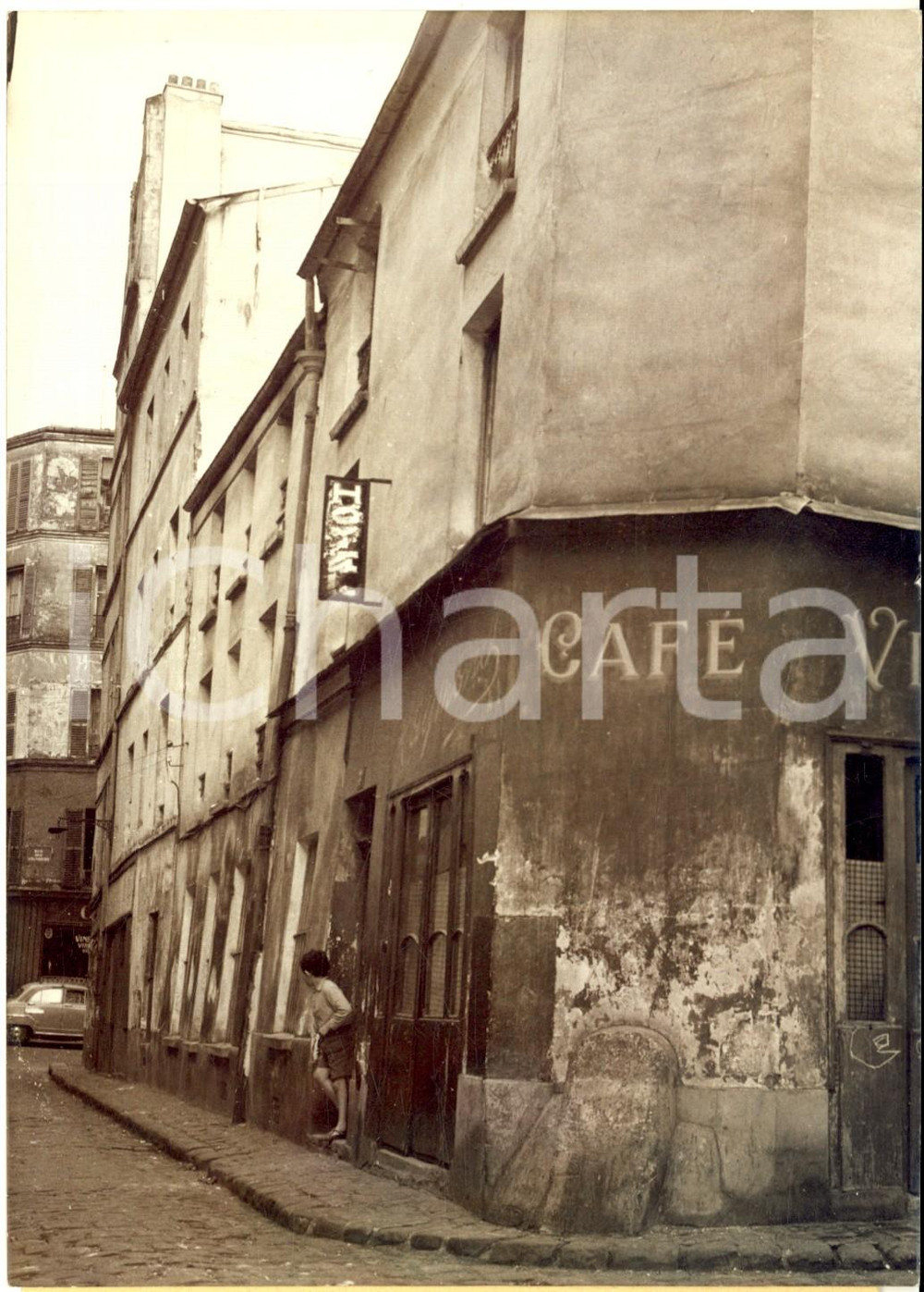 1960 ca PARIS Hotel Impasse SAUMON siège d'un tribunal du FLN - Photo 13x18 cm