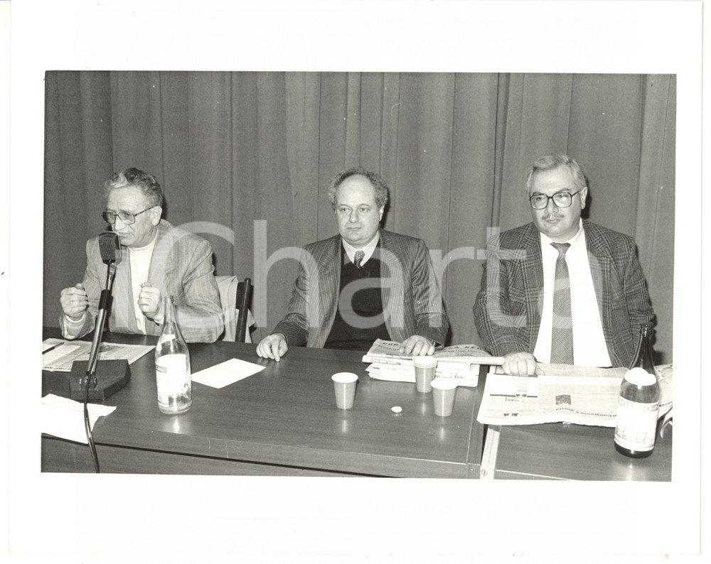 1988 MILANO - OLP Hanna SINIORA - Ariè SHAFIR - Janiki CINGOLI *Foto 25x20 cm