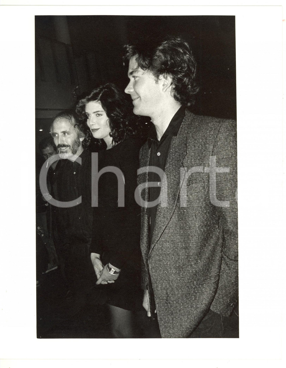 1987 VENEZIA Mostra del Cinema - Kelly McGILLIS - Alan RUDOLPH - Timothy HUTTON Fotografia d'agenzia, scattata in occasione della presentazione del film "Made in Heaven". CONDIZIONI: GFORMATO: 20x25 cm     originale e autentica 1