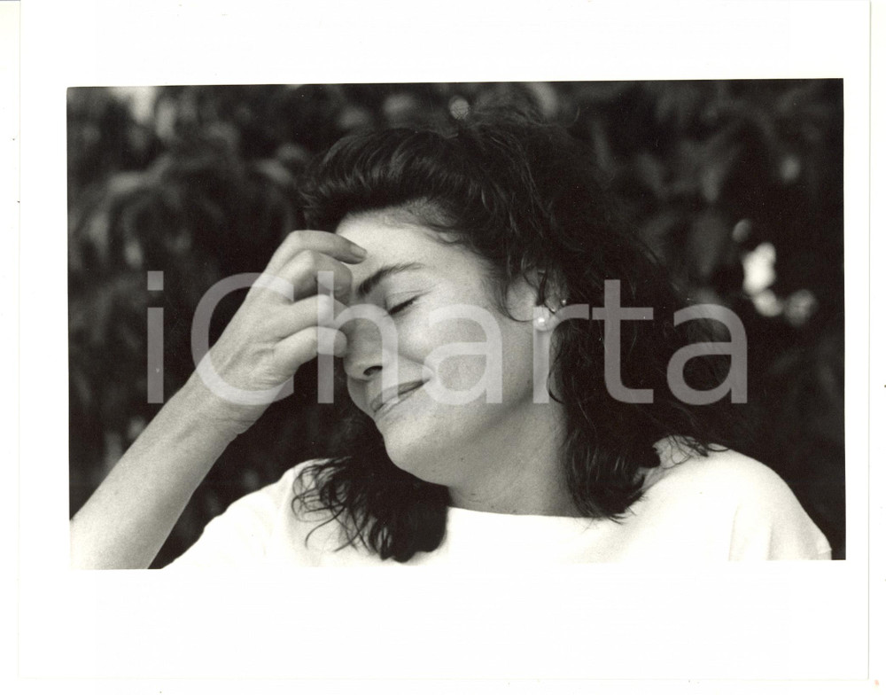 1987 VENEZIA Mostra del Cinema - Ritratto attrice Kelly McGILLIS *Foto Fotografia d'agenzia, scattata in occasione della presentazione del film "Made in Heaven". CONDIZIONI: GFORMATO: 25x20 cm  originale e autentica 1