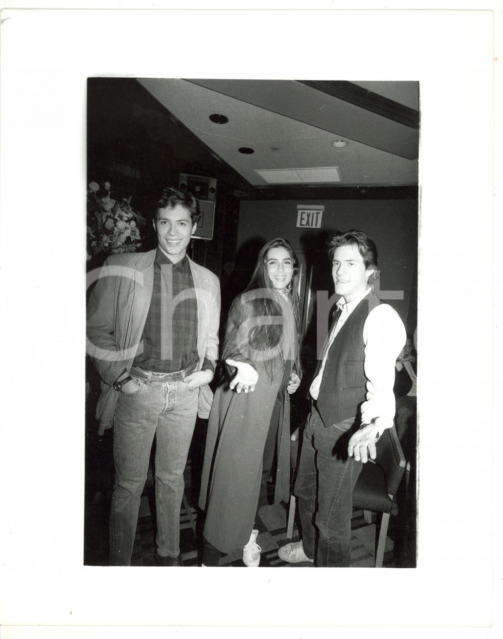 1989 FESTIVAL DI SANREMO Romina POWER - Danny QUINN - Gianmarco TOGNAZZI