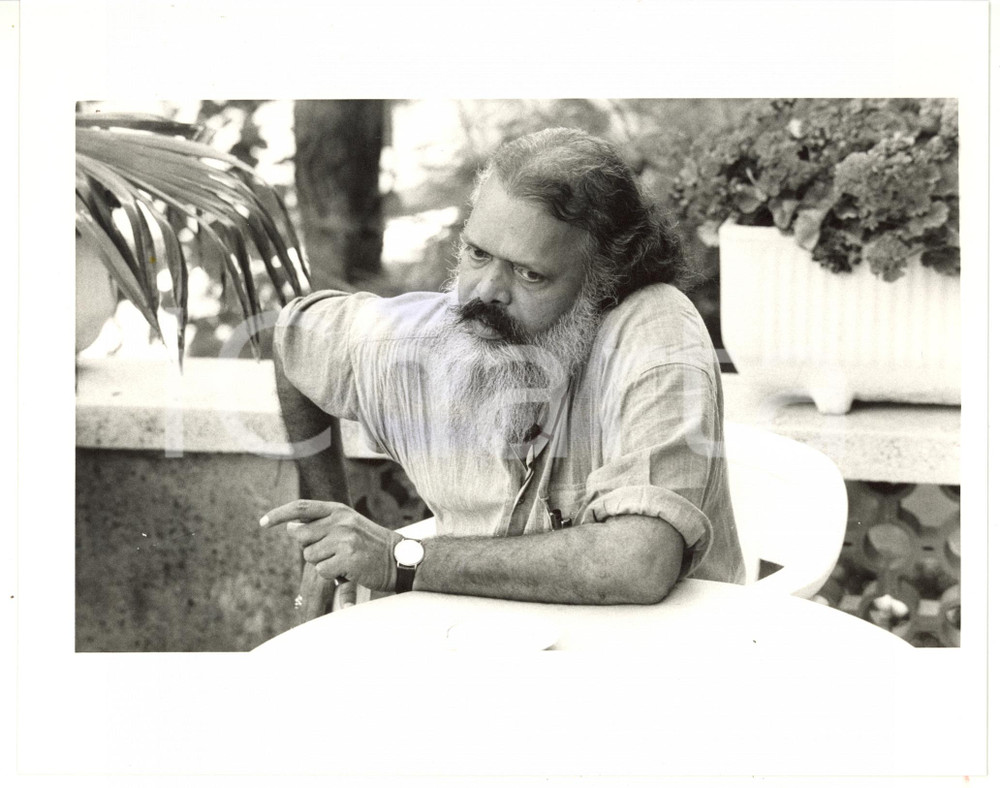 1985 ca CINEMA Ritratto del regista Govindan ARAVINDAN *Foto 25x20 cm
