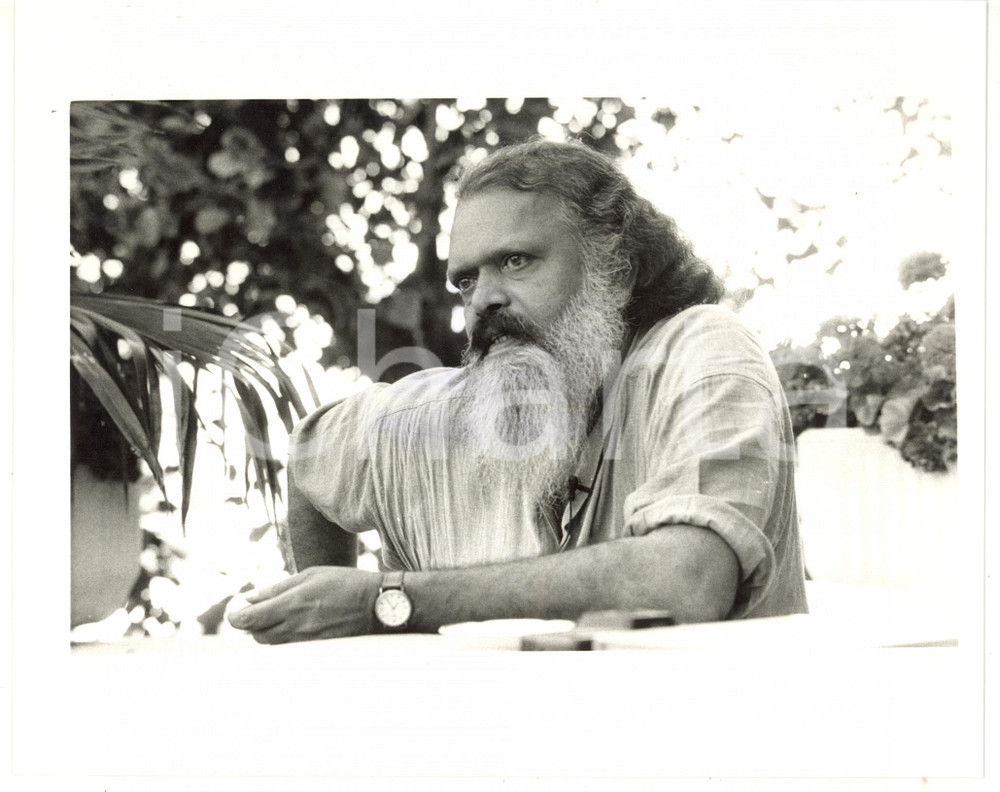 1985 ca CINEMA Ritratto del regista Govindan ARAVINDAN - Foto 25x20 cm