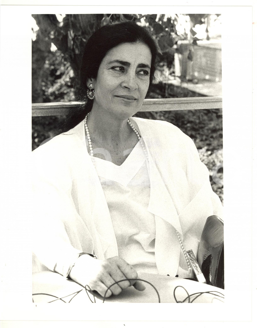 1987 VENEZIA Mostra del Cinema - Ritratto attrice Irene PAPAS (8) *Foto 20x25 cm