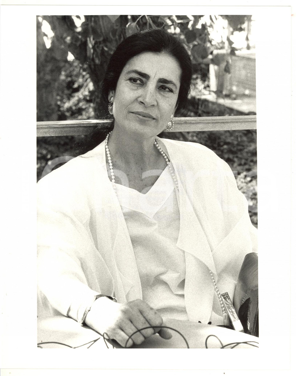 1987 VENEZIA Mostra del Cinema - Ritratto attrice Irene PAPAS (9) *Foto 20x25 cm