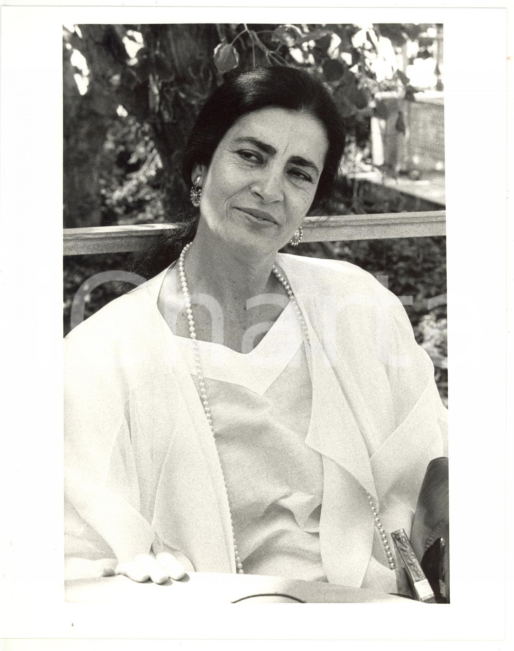 1987 VENEZIA Mostra del Cinema - Ritratto attrice Irene PAPAS - Foto 20x25