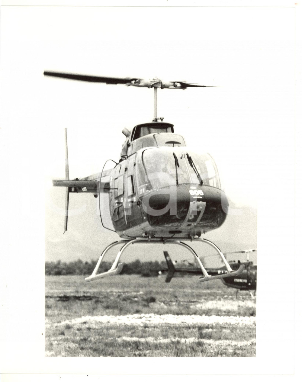 1985 ca ESERCITO ITALIANO Elicottero durante esercitazioni militari *Foto 20x25