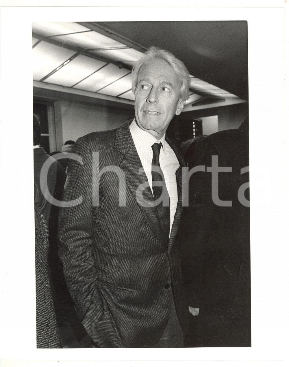 1985 ca MILANO Ritratto di Luigi LAZZARONI erede industria dolciaria (3) *Foto