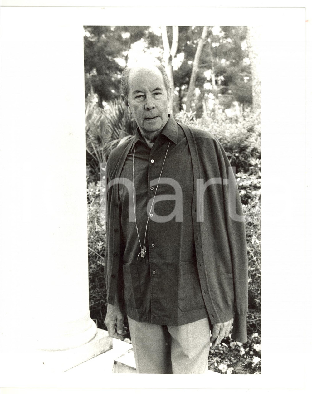1985 ca CANNES - CINEMA Ritratto del regista Terence YOUNG *Foto 20x25 cm