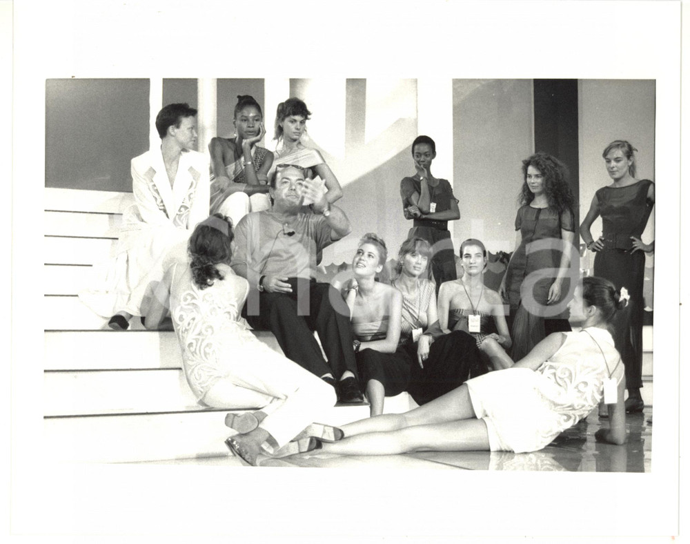 1988 SAINT VINCENT ESTATE Lino BANFI durante le prove *Fotografia VINTAGE 25x20