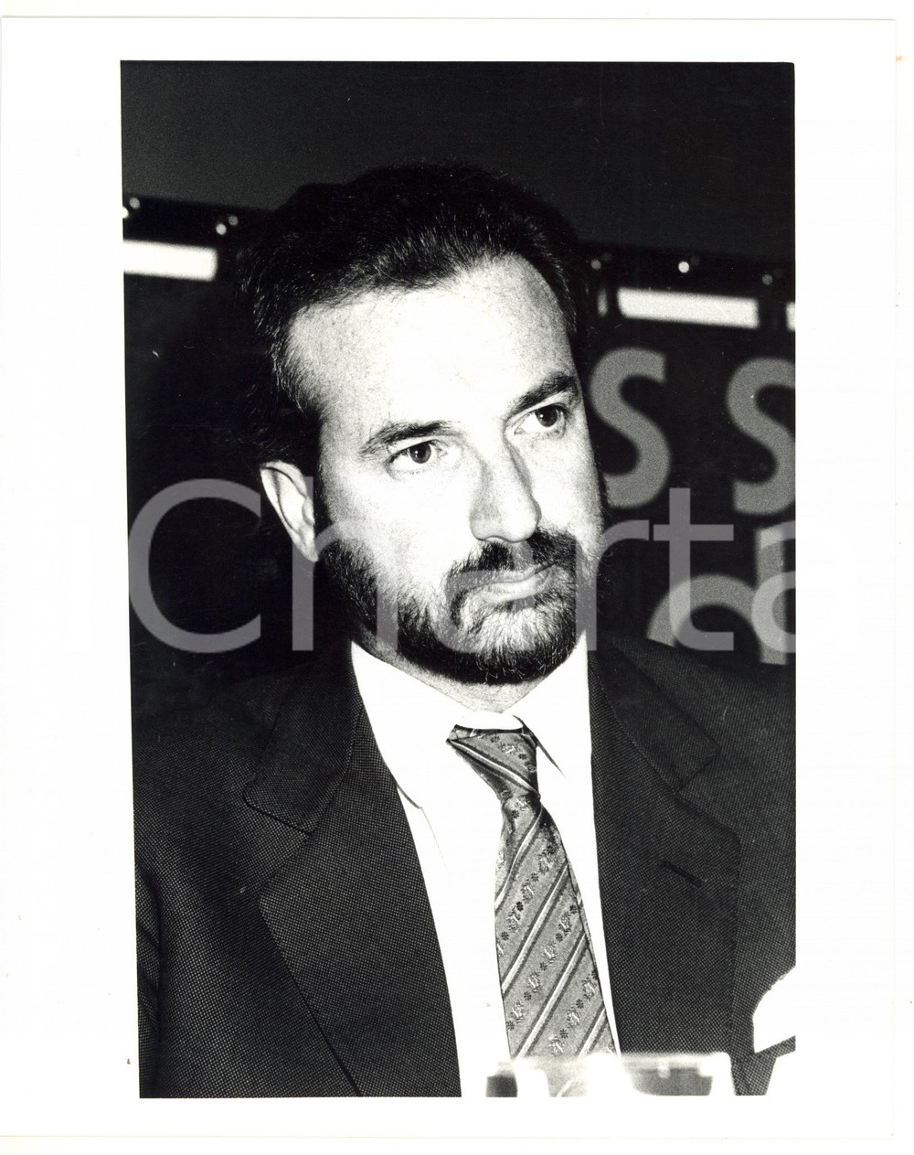 1990 ca ASSOLOMBARDA Gianfelice ROCCA presidente TECHINT (2) *Foto 20x25 cm