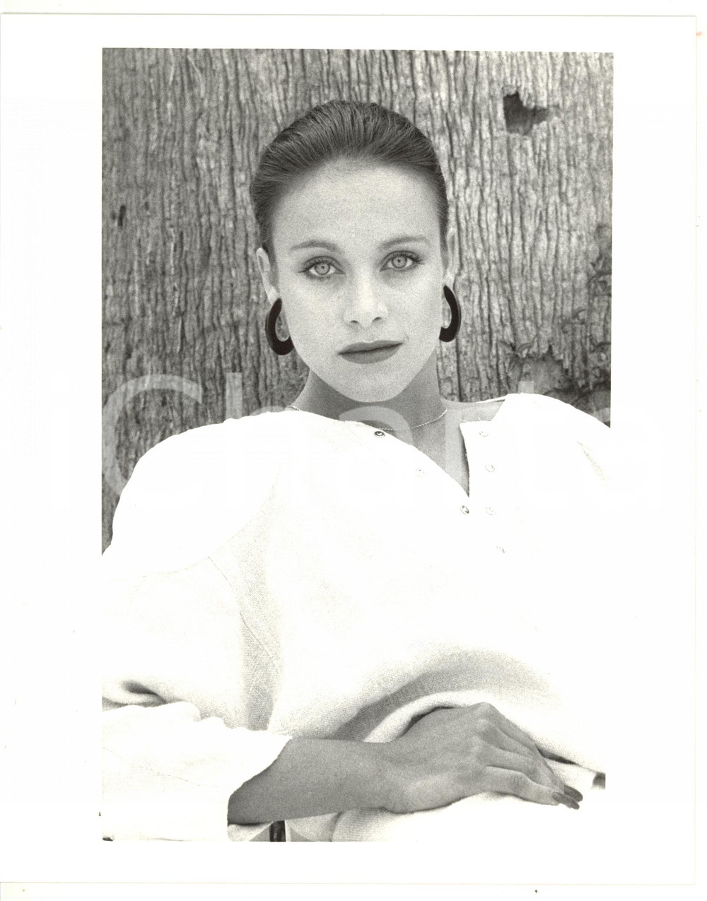 1990 ca CINEMA Ritratto dell'attrice Sonja KIRCHBERGER (1) *Foto VINTAGE 20x25