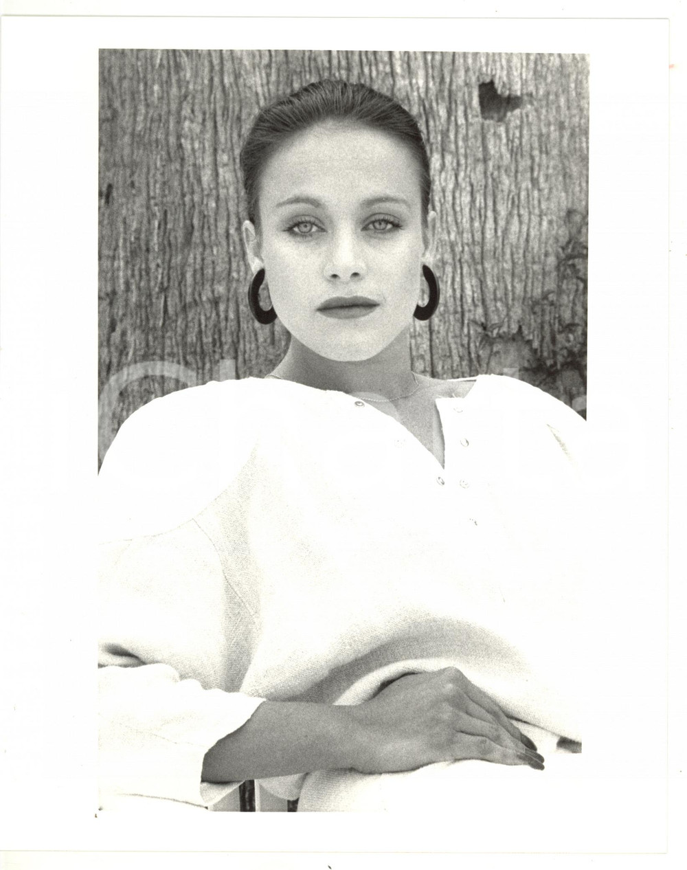 1990 ca CINEMA Ritratto dell'attrice Sonja KIRCHBERGER (2) *Foto VINTAGE 20x25