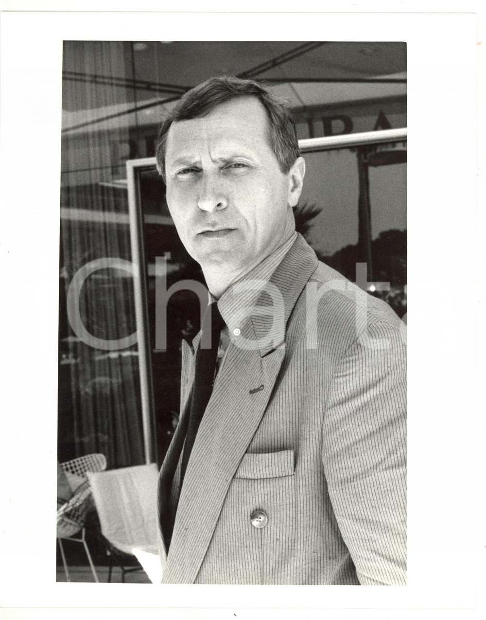 1990 ca CINEMA Ritratto del regista Peter GREENAWAY - Foto 20x25 cm