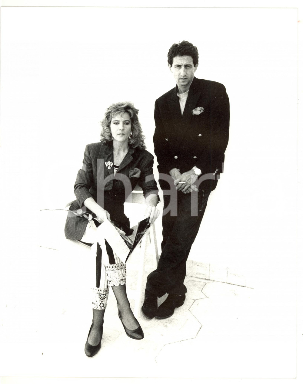 1988 CINEMA "Se lo scopre Gargiulo" - Giuliana DE SIO con Richard ANCONINA 