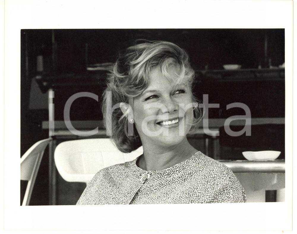1985 ca VENEZIA Ciga Hotels - Ritratto dell'attrice Kathleen TURNER (1) *Foto