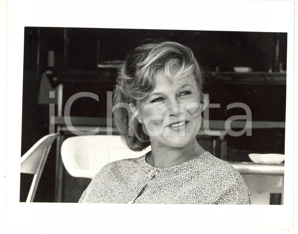 1985 ca VENEZIA Ciga Hotels - Ritratto dell'attrice Kathleen TURNER (2) *Foto
