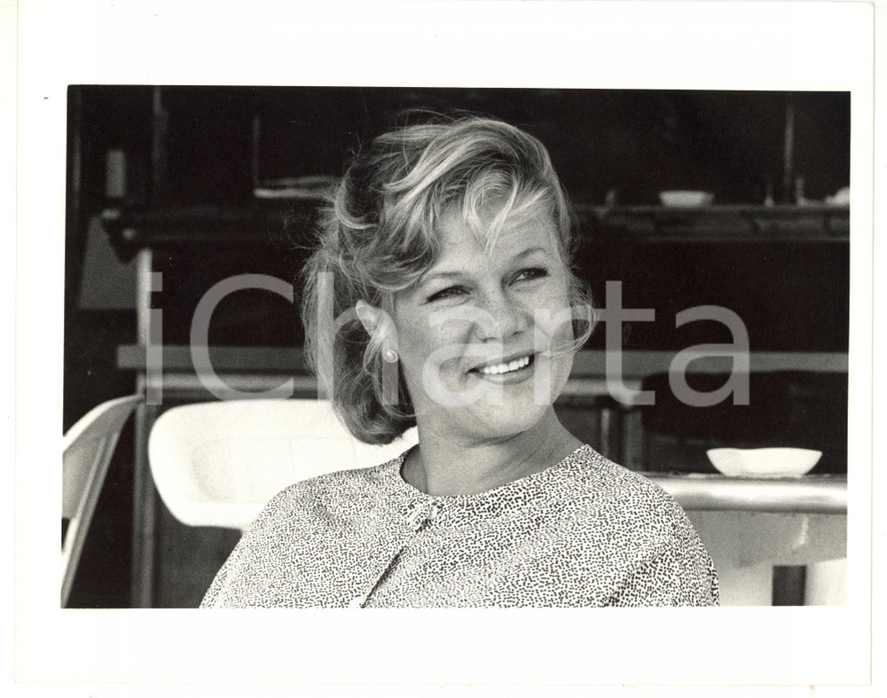 1985 ca VENEZIA Ciga Hotels - Ritratto dell'attrice Kathleen TURNER (3) *Foto
