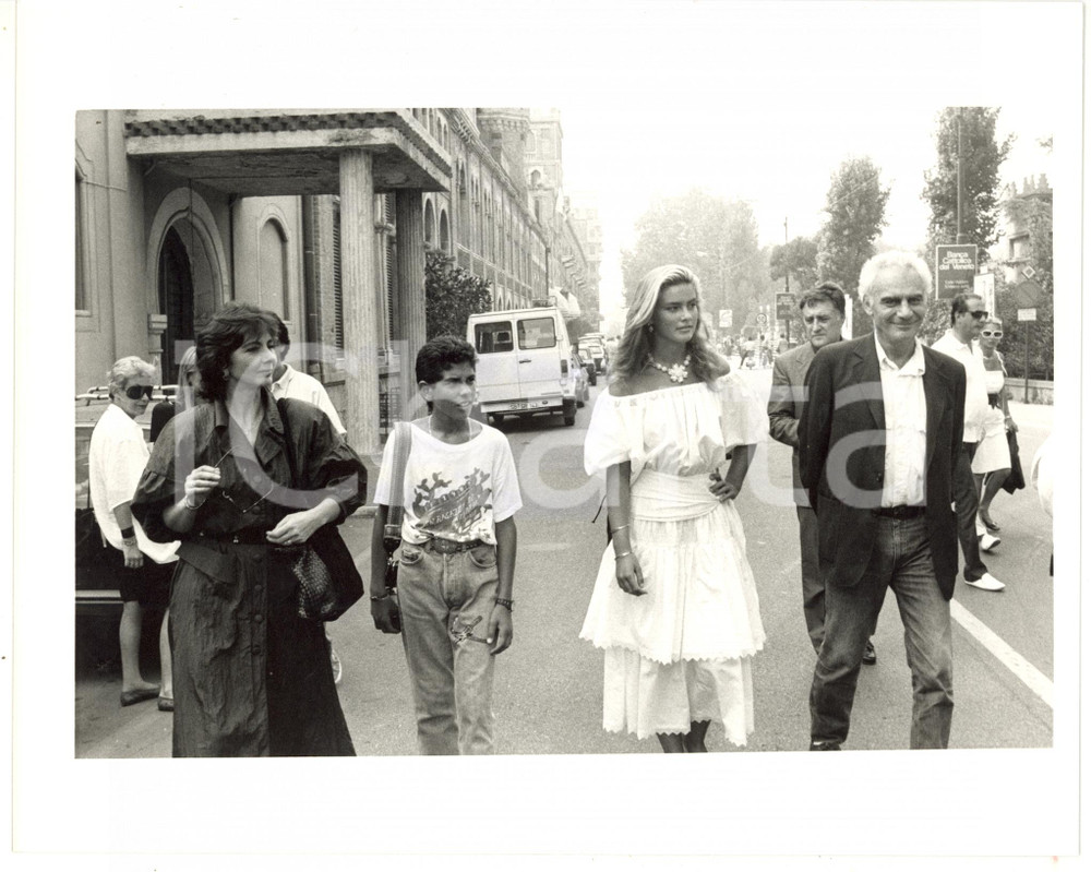 1987 VENEZIA - CINEMA Gian Maria VOLONTÉ - Giada FAGGIOLI - Thérèse LIOTARD
