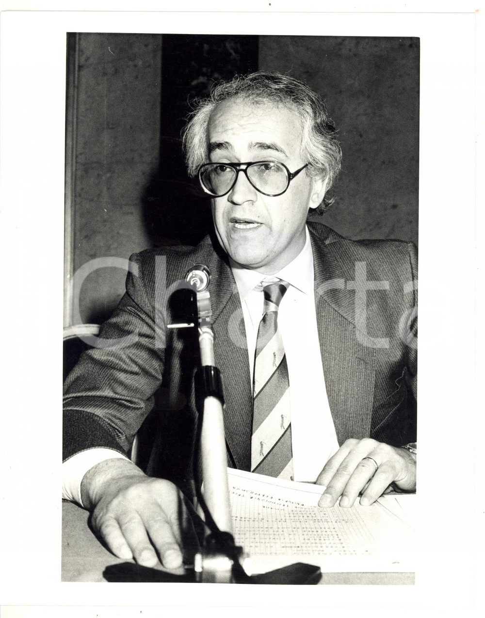 1990 ca MILANO Alberto DONATI amministratore delegato RCS *Foto 20x25 cm