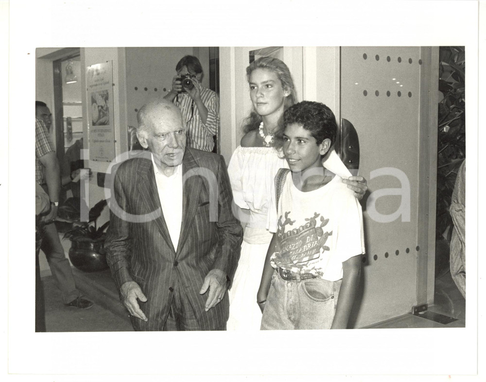 1987 VENEZIA - CINEMA Luigi COMENCINI - Giada DESIDERI - Santo POLIMENO *Foto