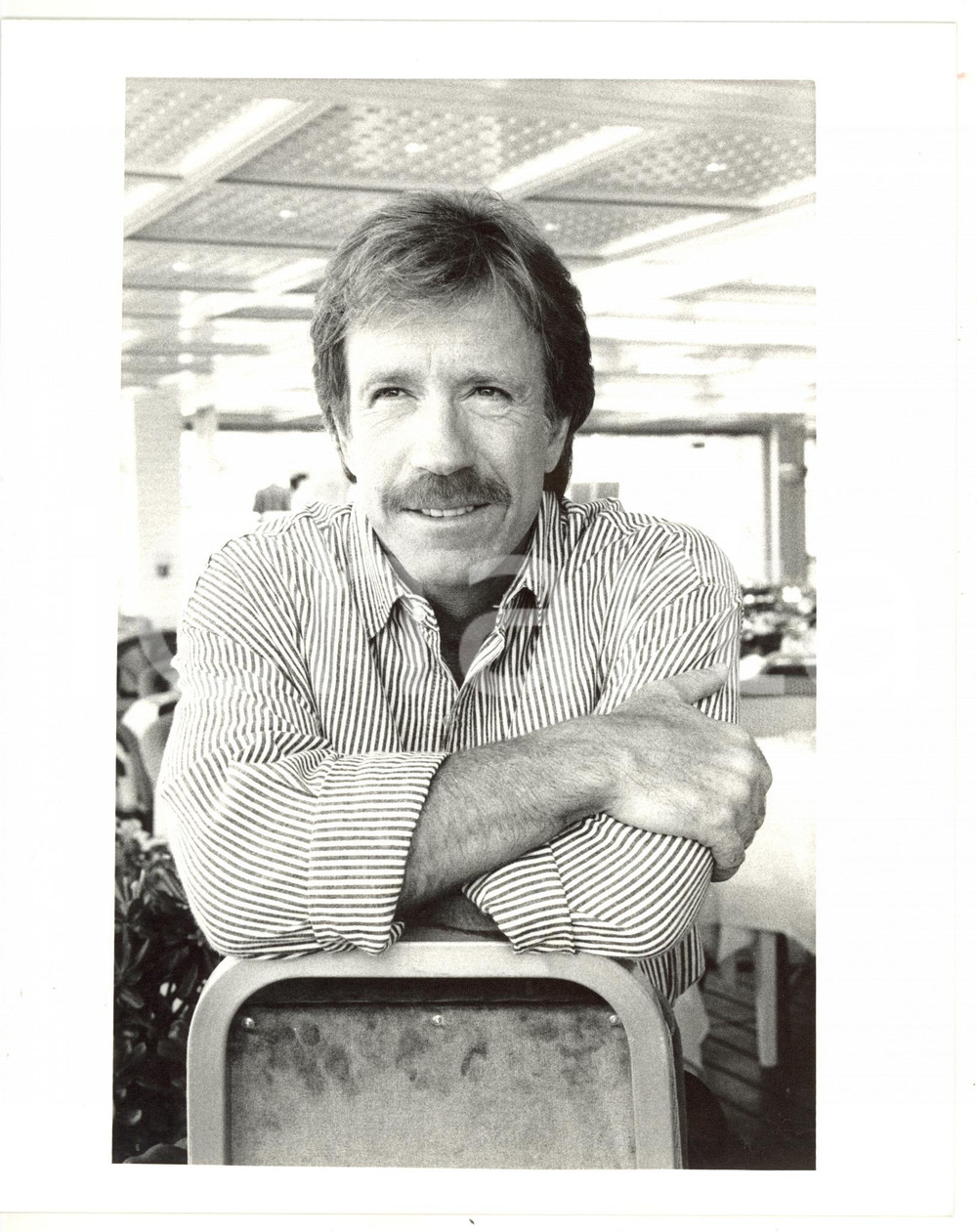 1985 ca CINEMA Ritratto dell'attore Chuck NORRIS (3) *Foto VINTAGE 20x25 cm