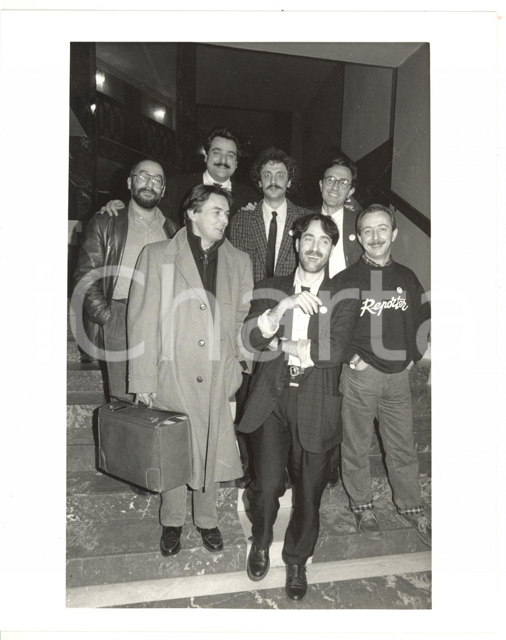 1988 FESTIVAL SANREMO FIGLI DI BUBBA Franz DI CIOCCIO Enzo BRASCHI Mauro PAGANI