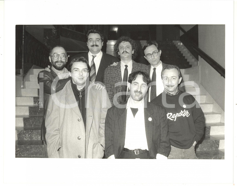1988 FESTIVAL SANREMO FIGLI DI BUBBA Franz DI CIOCCIO Mauro PAGANI Enzo BRASCHI