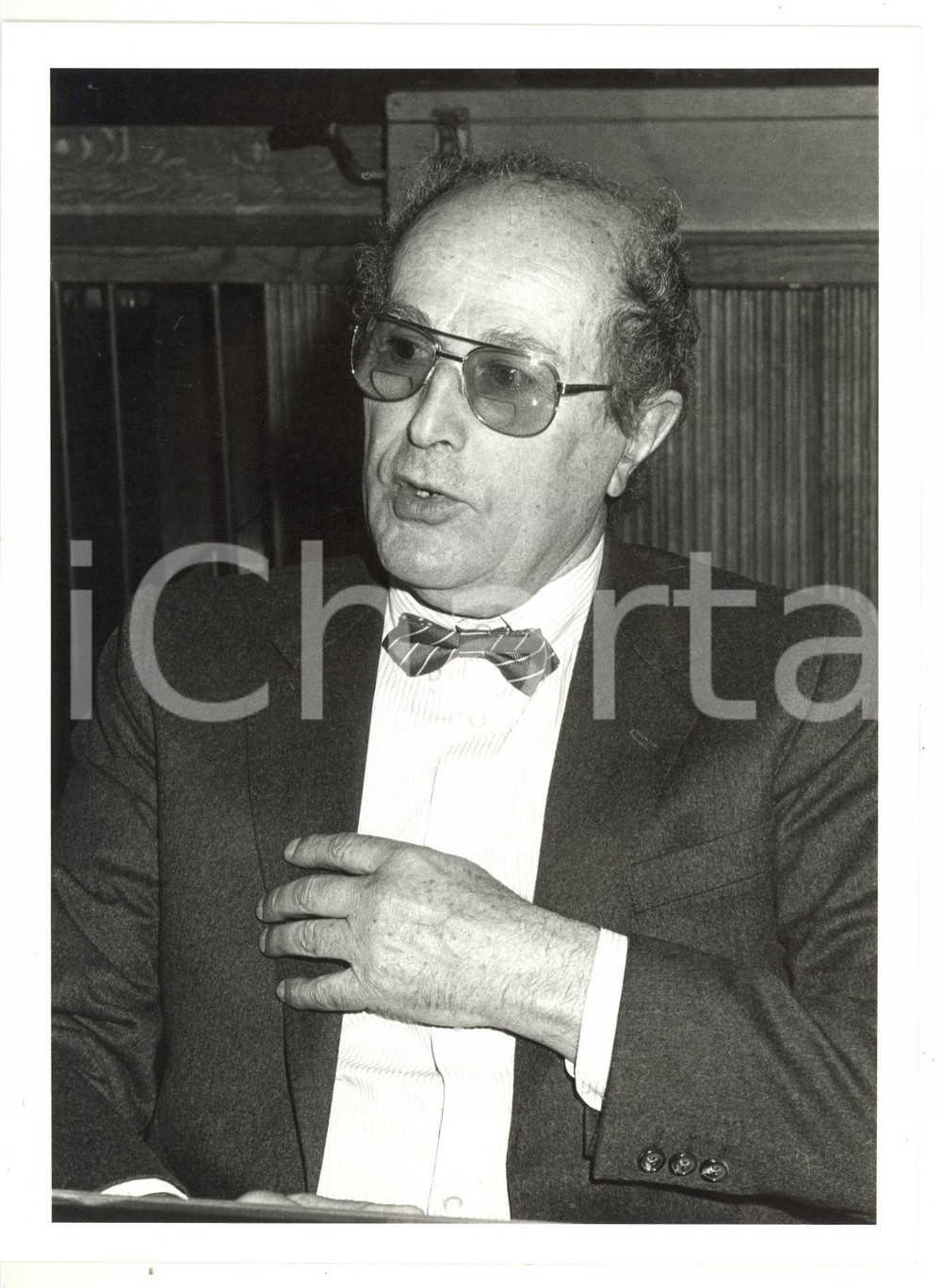 1985 MOSTRA DEL CINEMA DI VENEZIA Ritratto del regista Manoel DE OLIVEIRA *Foto