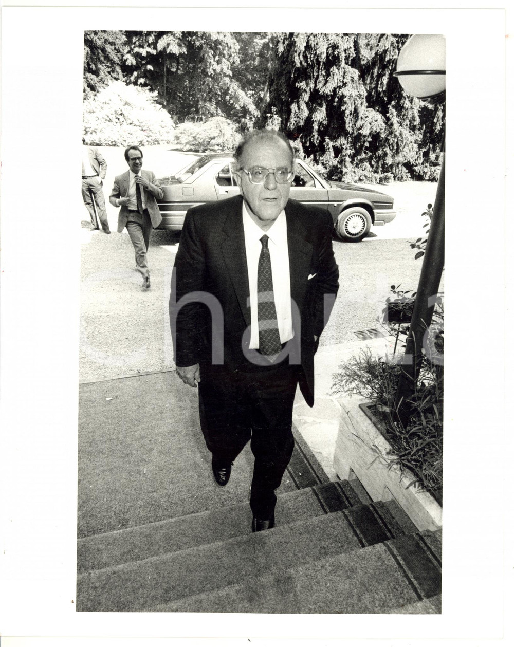 1990 ca CONFINDUSTRIA Arrivo di Franco PIGA *Foto 20x25 cm