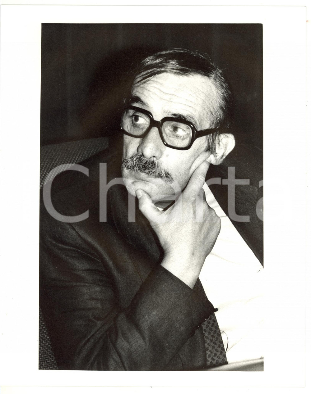 1990 ca RAI Ritratto Andrea BORRI presidente Commissione di Vigilanza - Foto