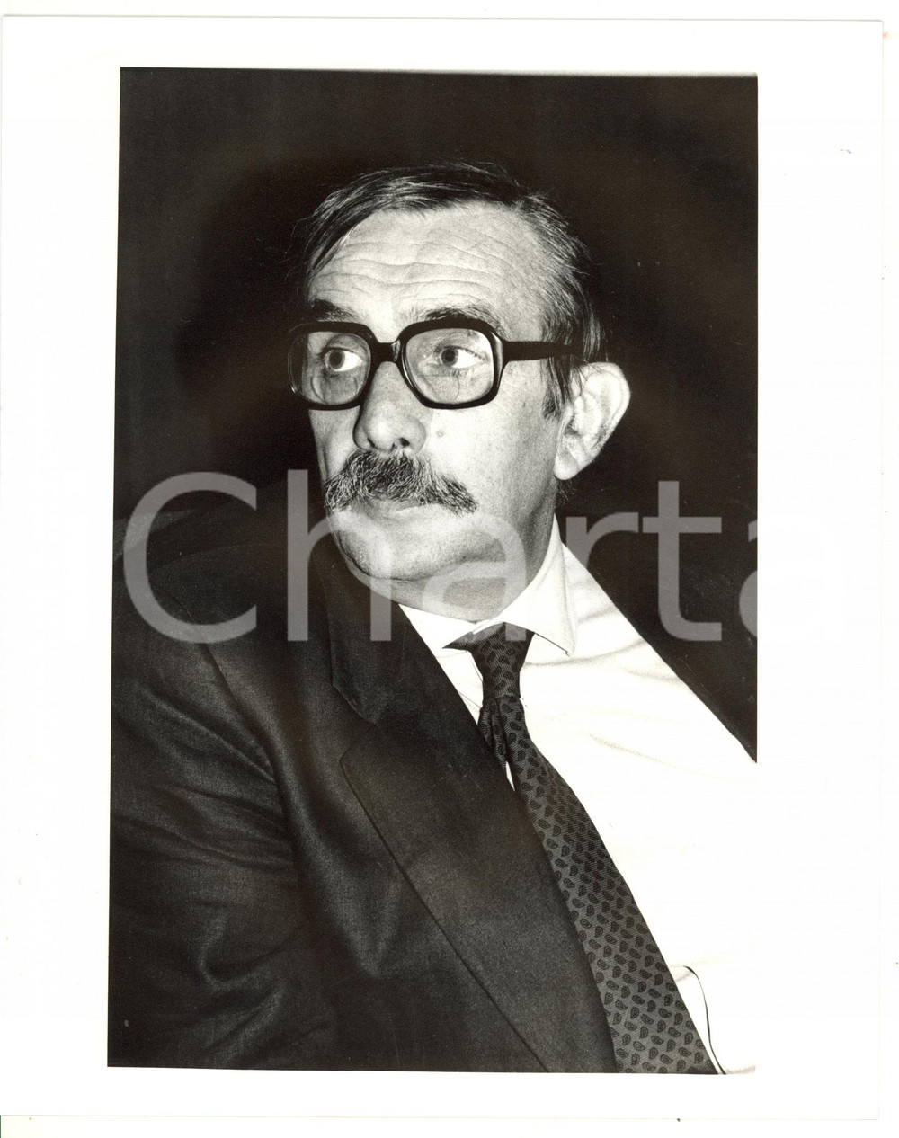 1990 ca RAI Ritratto di Andrea BORRI presidente Commissione di Vigilanza *Foto