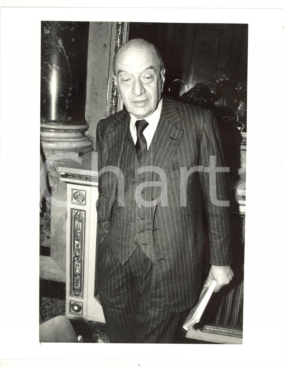 1985 ca CONFINDUSTRIA Ritratto on. Bruno VISENTINI (6) *Fotografia 20x25 cm