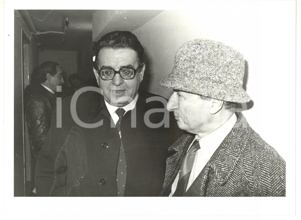 1985 ca COSTUME Gigi VESIGNA direttore di TV Sorrisi e Canzoni *Foto 24x18 cm