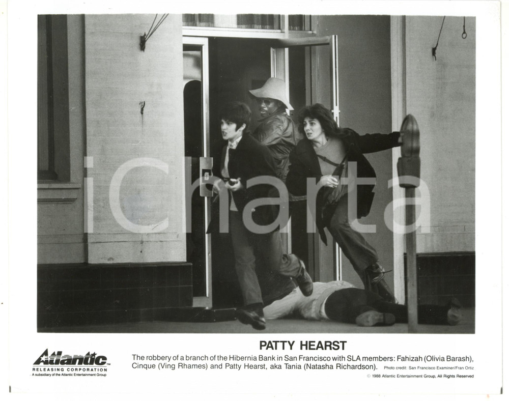 1988 CINEMA "Patty Hearst" - Olivia BARASH - Ving RHAMES - Natasha RICHARDSON