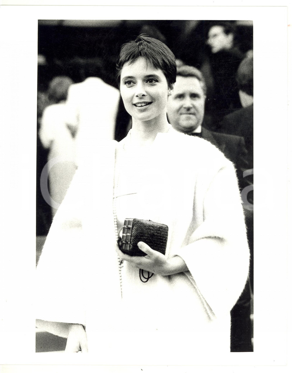 1990 ca CINEMA Ritratto dell'attrice Isabella ROSSELLINI - Fotografia 20x25